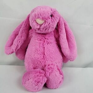 Jellycat Hot Pink "RETIRED" Bashful Bunny Small